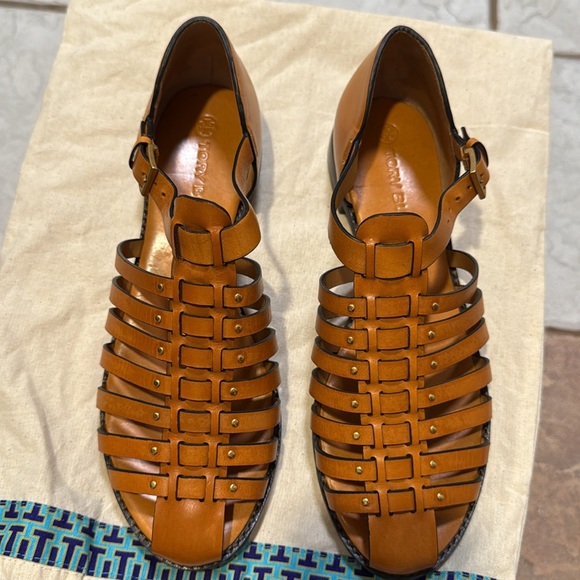 NWOT Tory Burch Fisherman Sandals - Picture 4 of 13